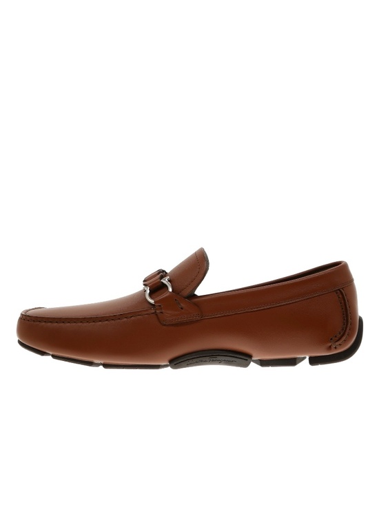 Salvatore Ferragamo Stuart 3 Brown Leather Size 10 US New